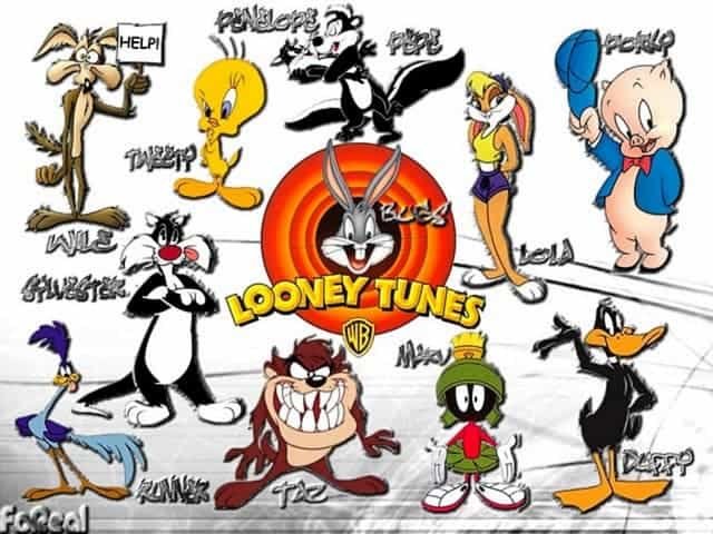 Looney Tunes Cartoon Characters Name List