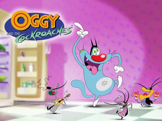 Oggy and the Cockroaches Cartoon Characters Name List