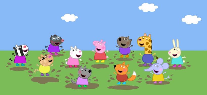 Peppa Pig Cartoon Characters Name List